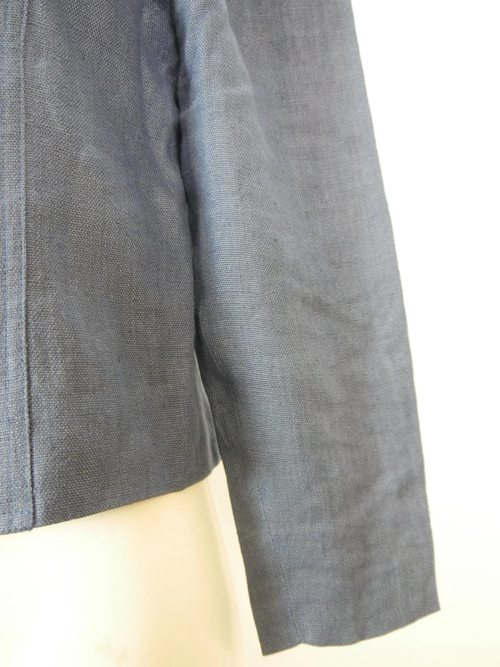 Apart Fashion blau Spencer mit Applikation Wienernaht Trachtenjacke Jacke Gr.34