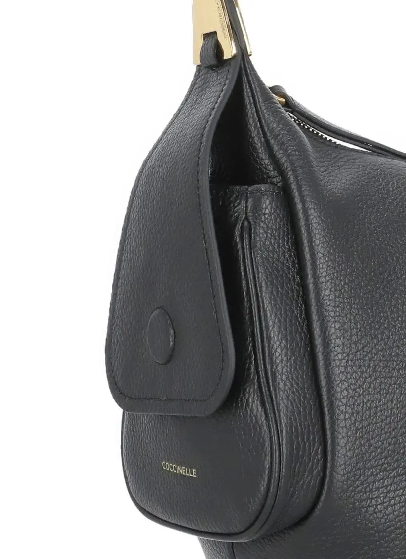   Coccinelle  Campus Shoulder Bag Black  Schultertasche 