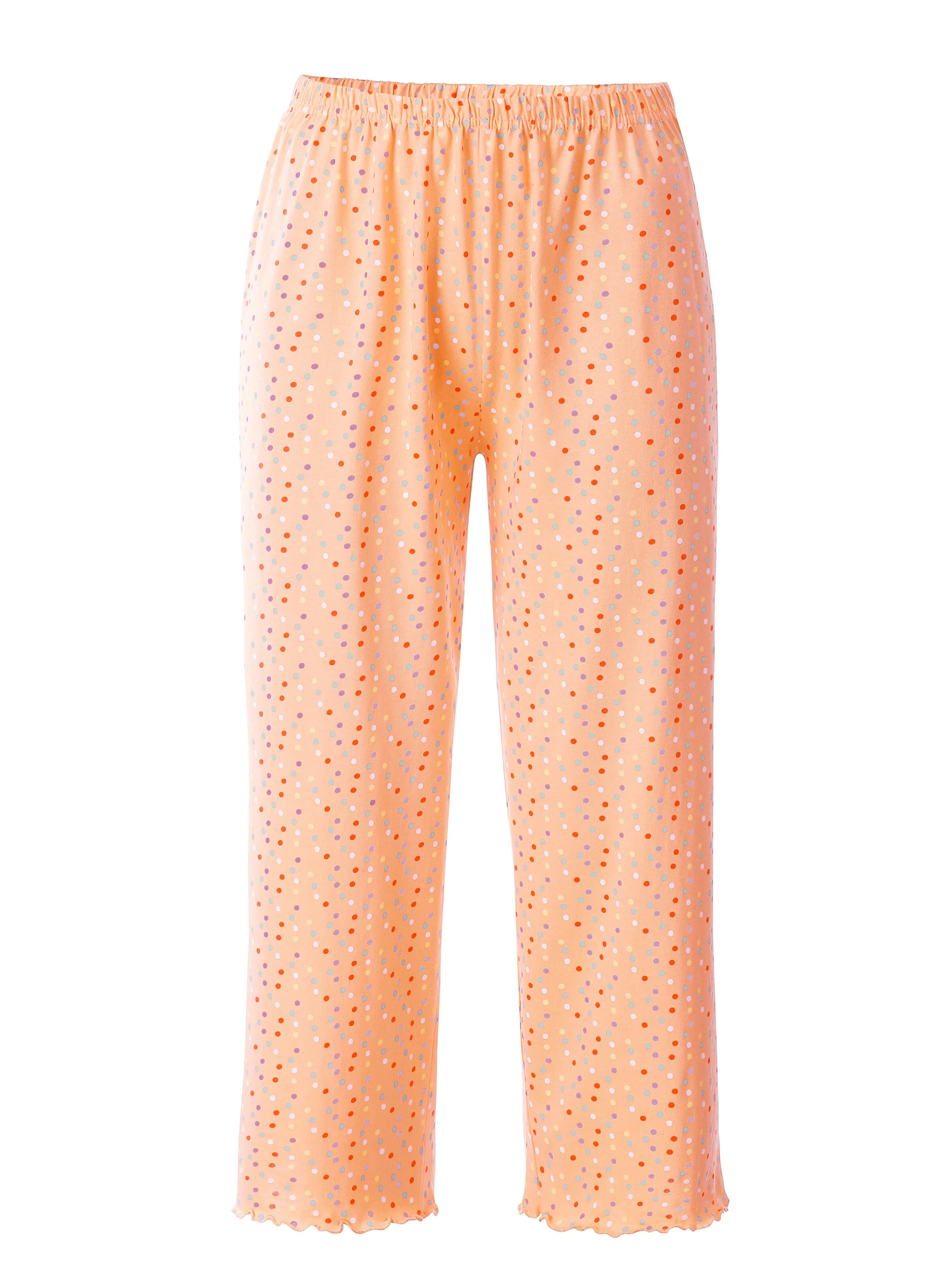 Comtessa Schlafanzüge in apricot + gelb