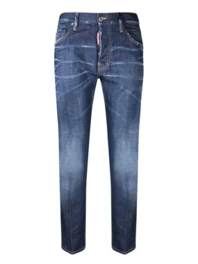   Dsquared2  Slim Fit Cotton Jeans Blue  Slim Fit Jeans 