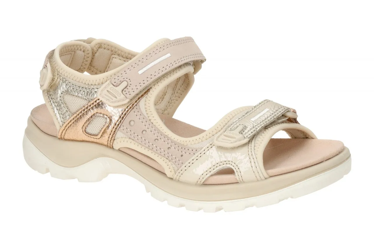 Ecco Offroad Damen Sandale beige multi 822083