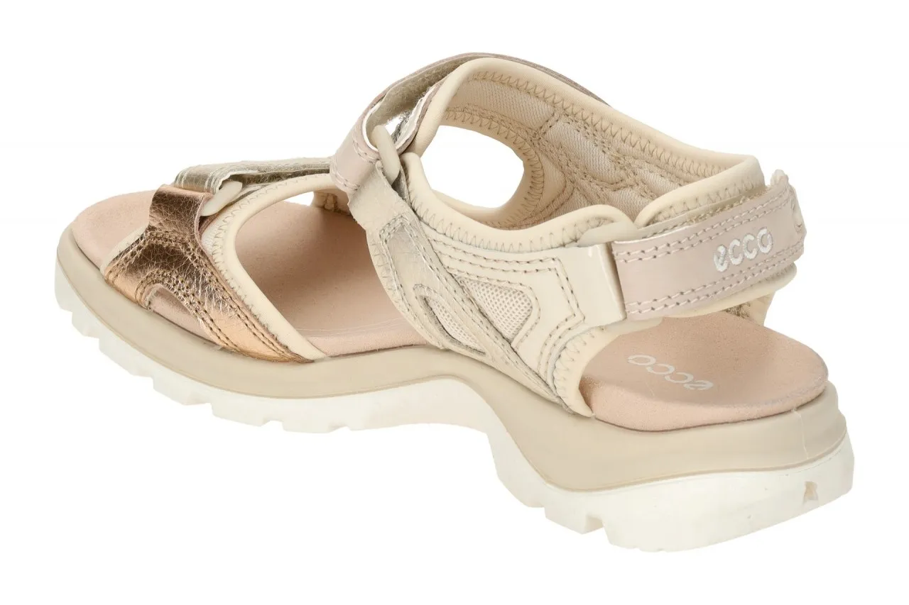 Ecco Offroad Damen Sandale beige multi 822083