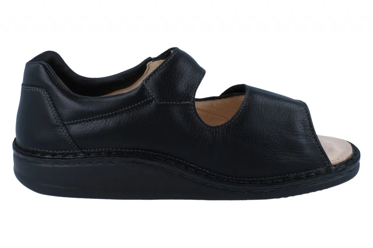 FINN COMFORT PROPHYLAXE 96200 Herren Sandale schwarz Glattleder