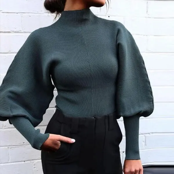 Heidi-Mode | Schicker Puff-Pullover für Frauen