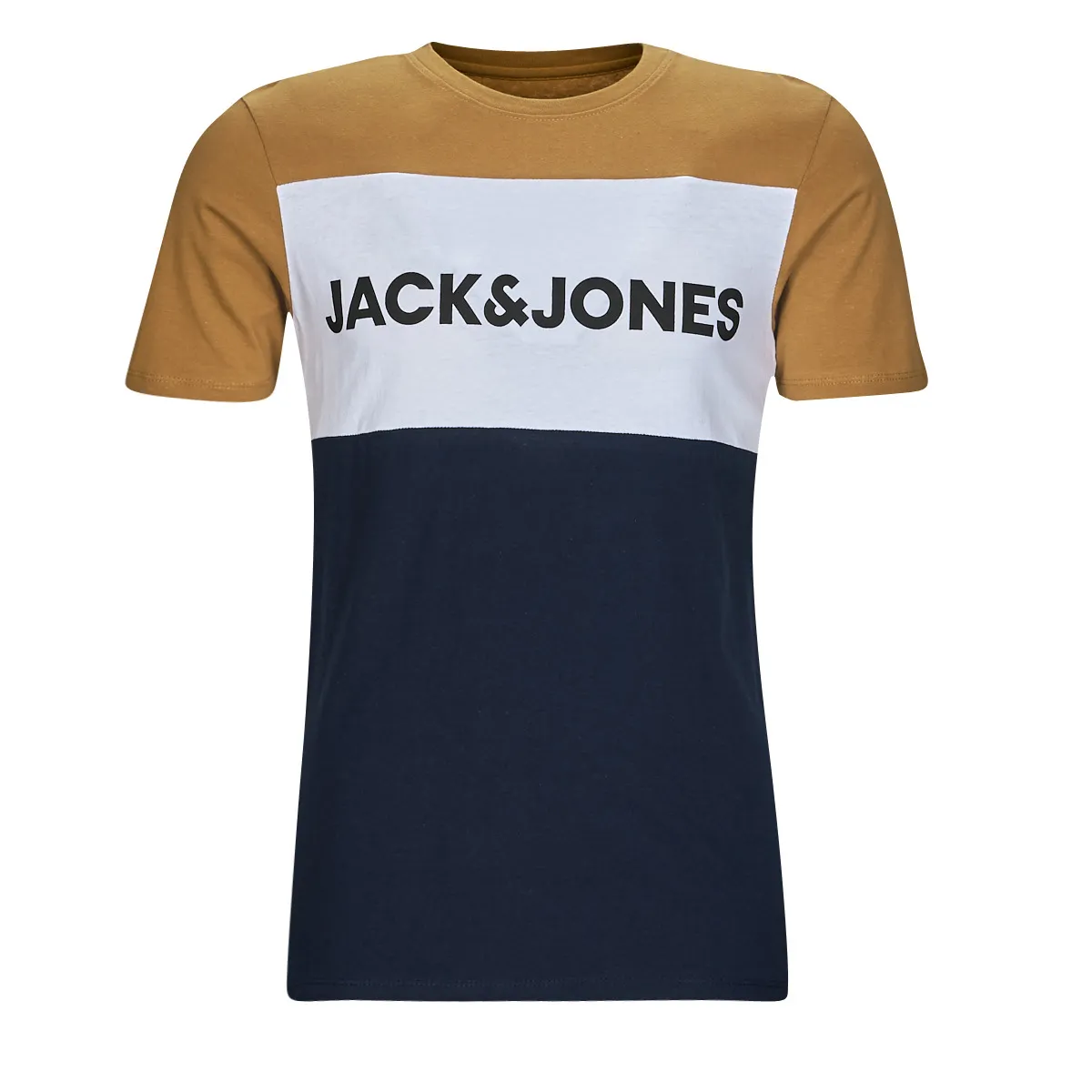 Jack & Jones - JJELOGO BLOCKING TEE SS