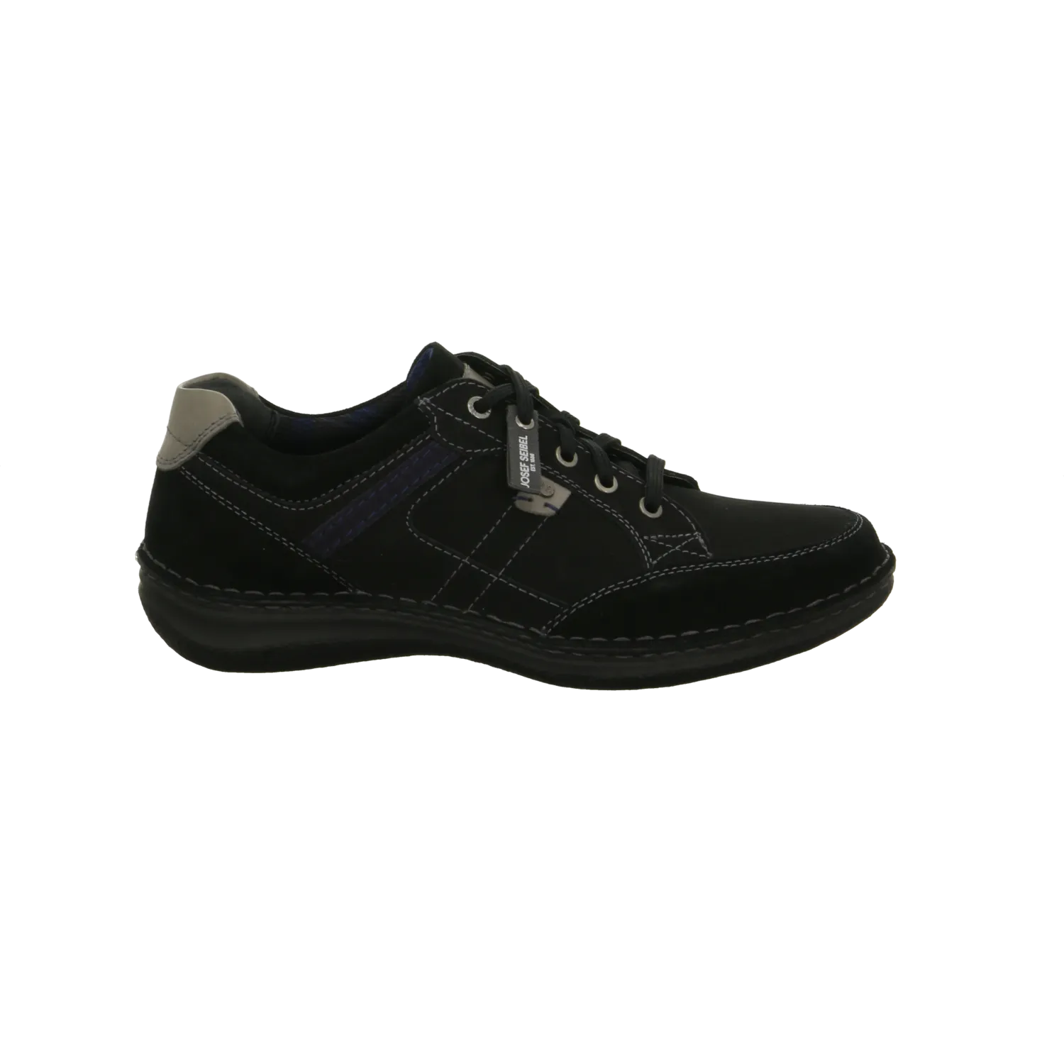 Josef Seibel Schnürschuh sportiv schwarz