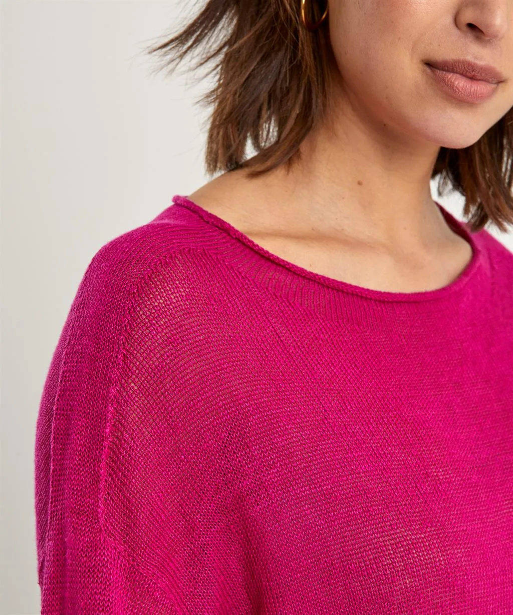 OUI Leinen Pullover