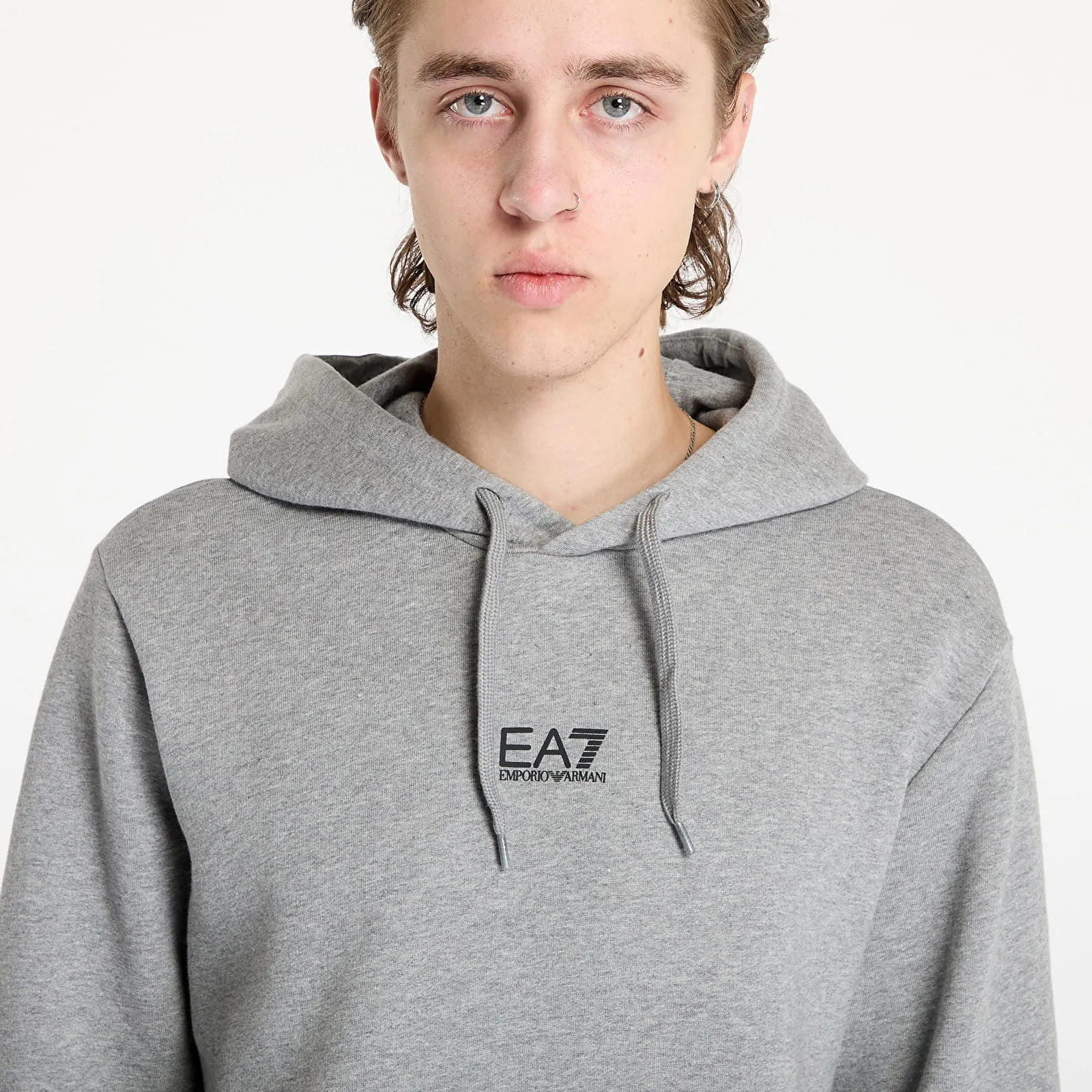 Sweatshirt Emporio Armani Sweatshirt EA7 Sweatshirt Med.Grey Mel S 8NPM37PJVTZ3905
