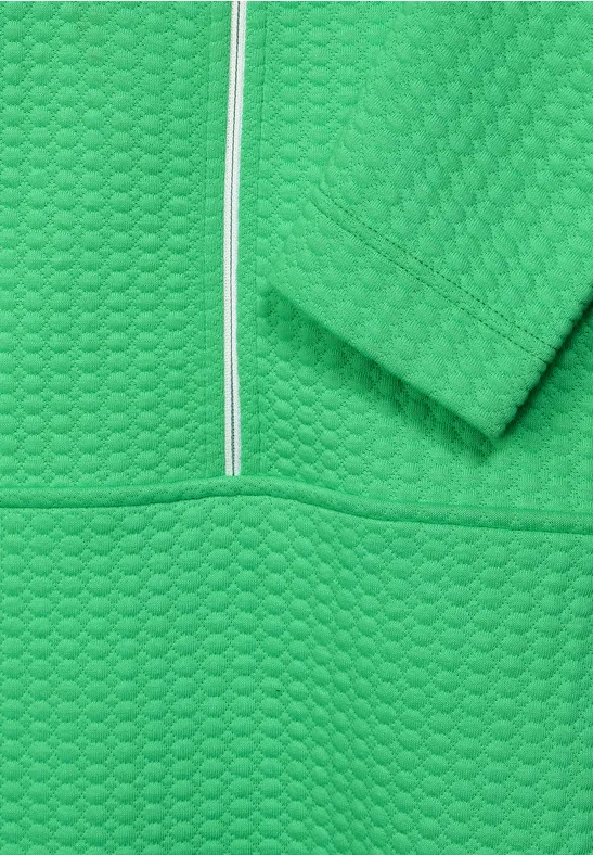 Troyer Sweatshirt mit Zipper