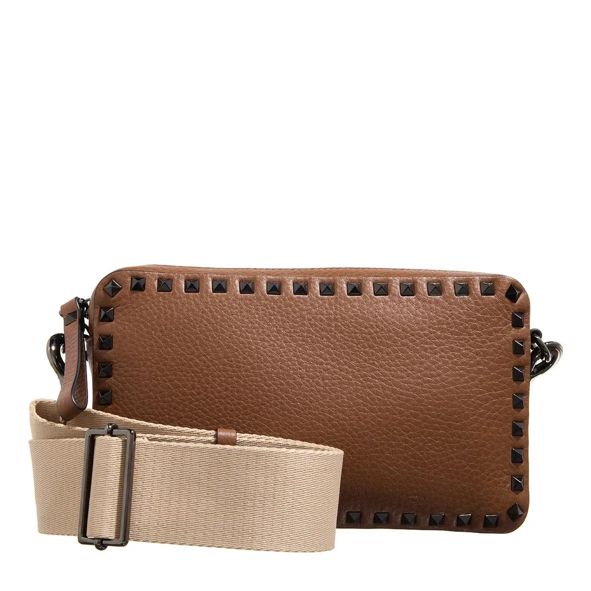   Valentino Garavani  Rockstud Crossbody Bag Tabacco / Sabbia  Crossbody Bag 