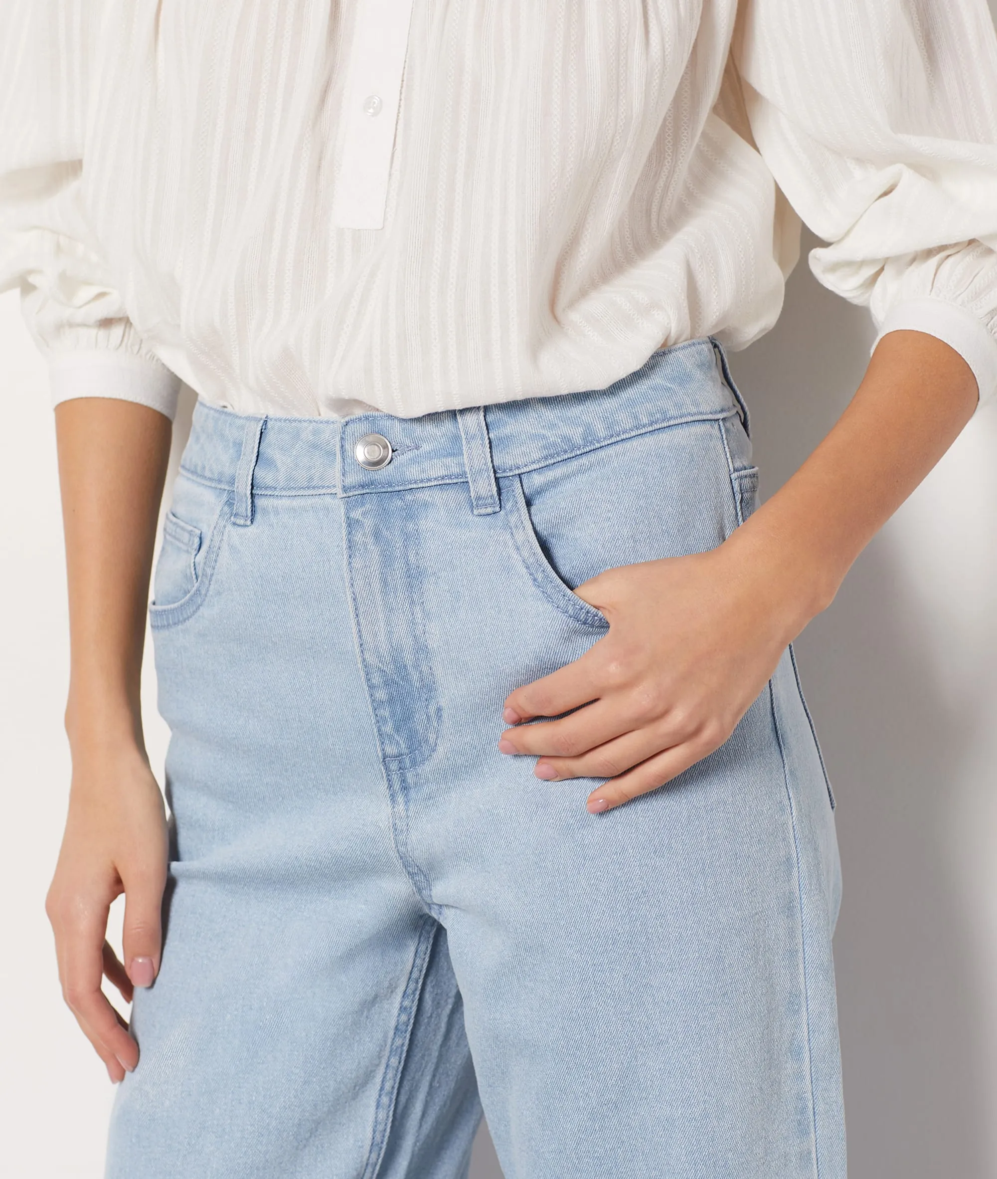 Weit geschnittene jeans COTON